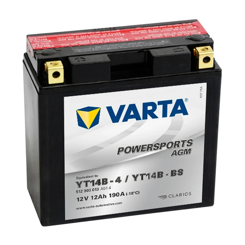 Batteria Varta YT14B-BS AGM 12Ah