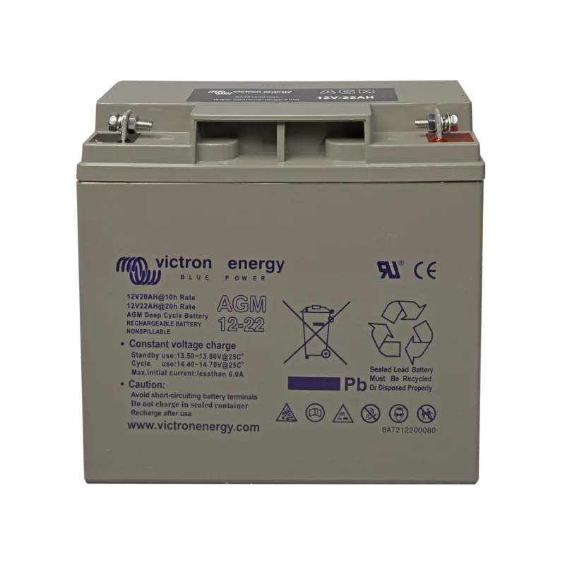 Blei-Säure AGM Batterie 12V 22Ah Victron Zyklische