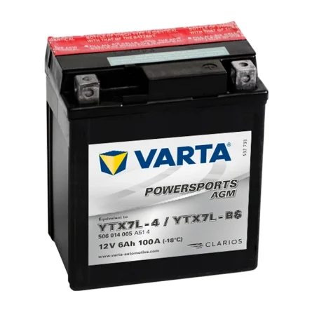 Batería Varta YTX7L-BS AGM 6Ah