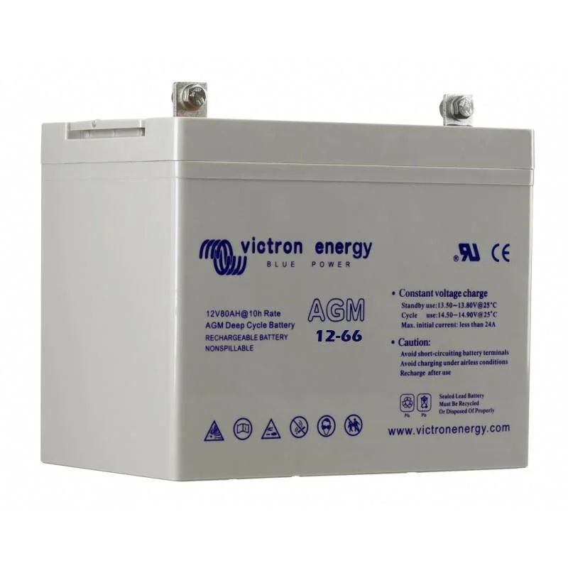 Blei-Säure AGM Batterie 12V 66Ah Victron Zyklische