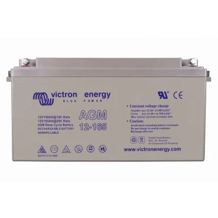 Batería de Plomo-Ácido AGM 12V 165Ah Victron Cíclica Batería de Plomo-Ácido AGM 12V 165Ah Victron Cíclica