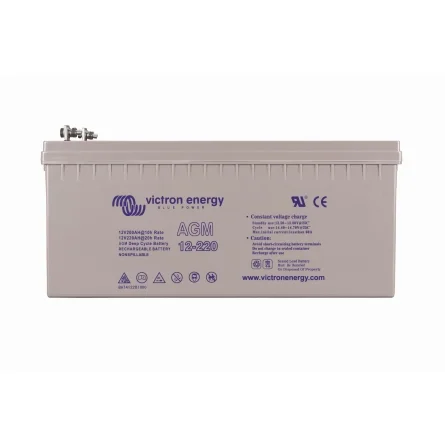Batteria al Piombo-Acido AGM 12V 220Ah Victron Ciclica Batteria al Piombo-Acido AGM 12V 220Ah Victron Ciclica