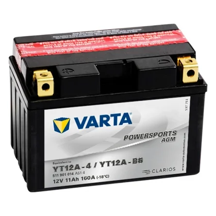 Batería Varta YT12A-BS AGM 11Ah
