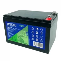 Batteria al Piombo-Acido AGM 12V 14Ah GEL Ibrida