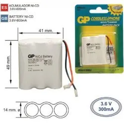 Batteria del Telefono cordless T110 3.6 V 600mAh