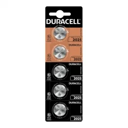Batterie a Bottone al Litio Duracell 2025 (5 Unità)