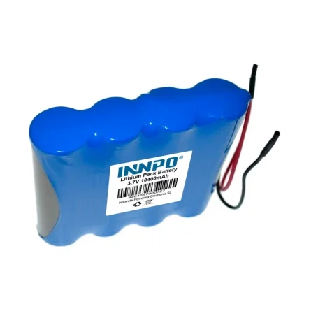 Pacco Batterie al Litio 18650 3.7V 10400mAh