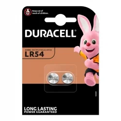 Duracell LR54 Alkalische Knopfzellen (2 Stück)
