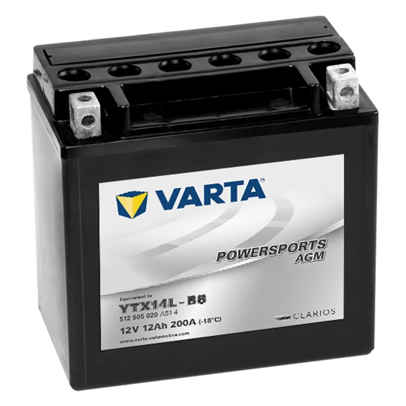 Batteria Varta YTX14L-BS AGM 12Ah