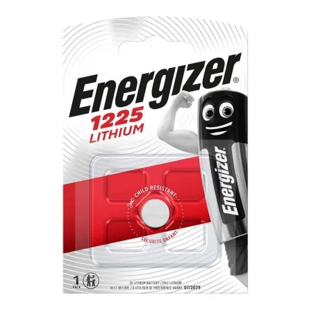 Pilas de Botón Litio Energizer 1225 Lithium (1 Unidad) Pilas de Botón Litio Energizer 1225 Lithium (1 Unidad)