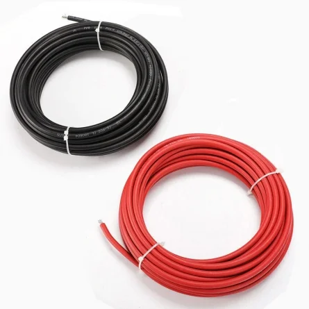 Cavo solare 6mm Rosso e Nero 10 metri