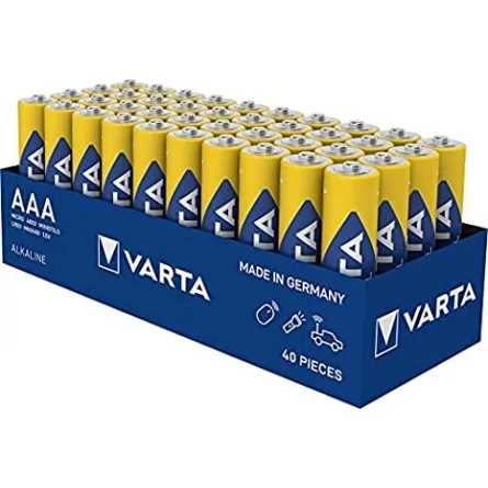Pilas Varta Industrial Pro AAA LR3 (40 Unidades) Pilas Varta Industrial Pro AAA LR3 (40 Unidades)