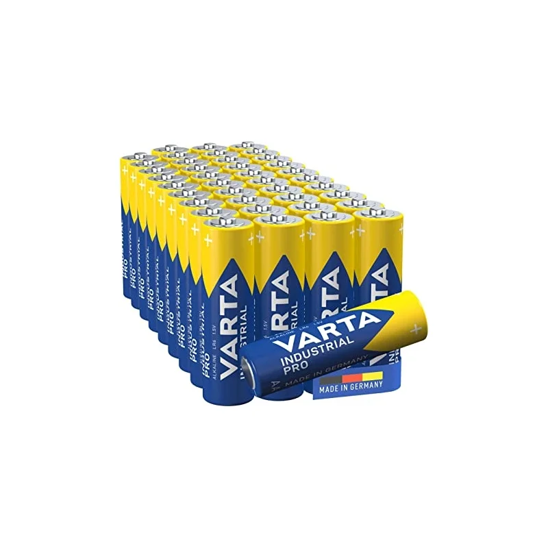 Batterie Varta Industrial Pro AA LR6 (40 unità)