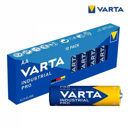 Pilas Varta Industrial Pro AA LR6 (10 Unidades) Pilas Varta Industrial Pro AA LR6 (10 Unidades)