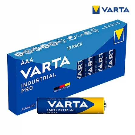 Batterie Varta Industrial Pro AAA LR3 (10 Unità) Batterie Varta Industrial Pro AAA LR3 (10 Unità)