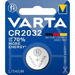 Batterie a Bottone al Litio Varta CR2032 (1 Unità)