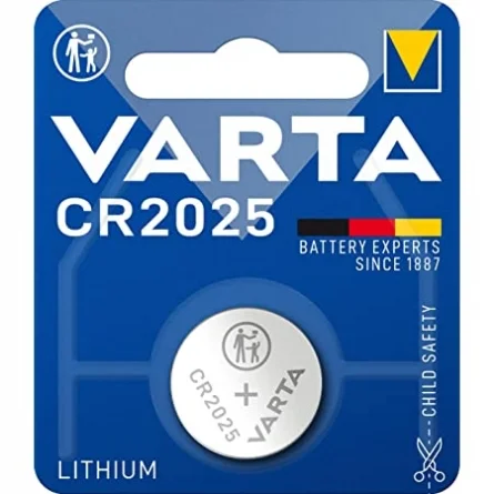 Pilas de Botón Litio Varta CR2025 (1 Unidad) Pilas de Botón Litio Varta CR2025 (1 Unidad)