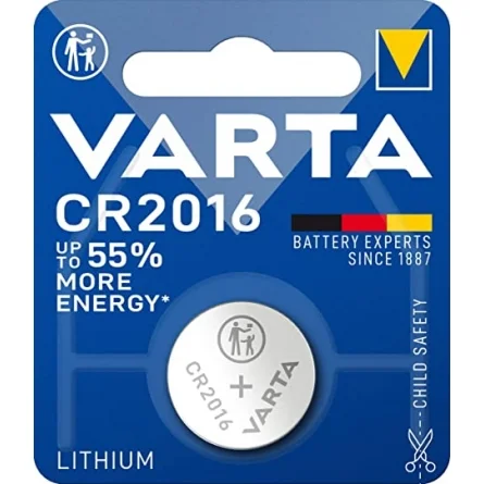 Varta CR2016 Lithium-Knopfzellen (1 Stück) Varta CR2016 Lithium-Knopfzellen (1 Stück)