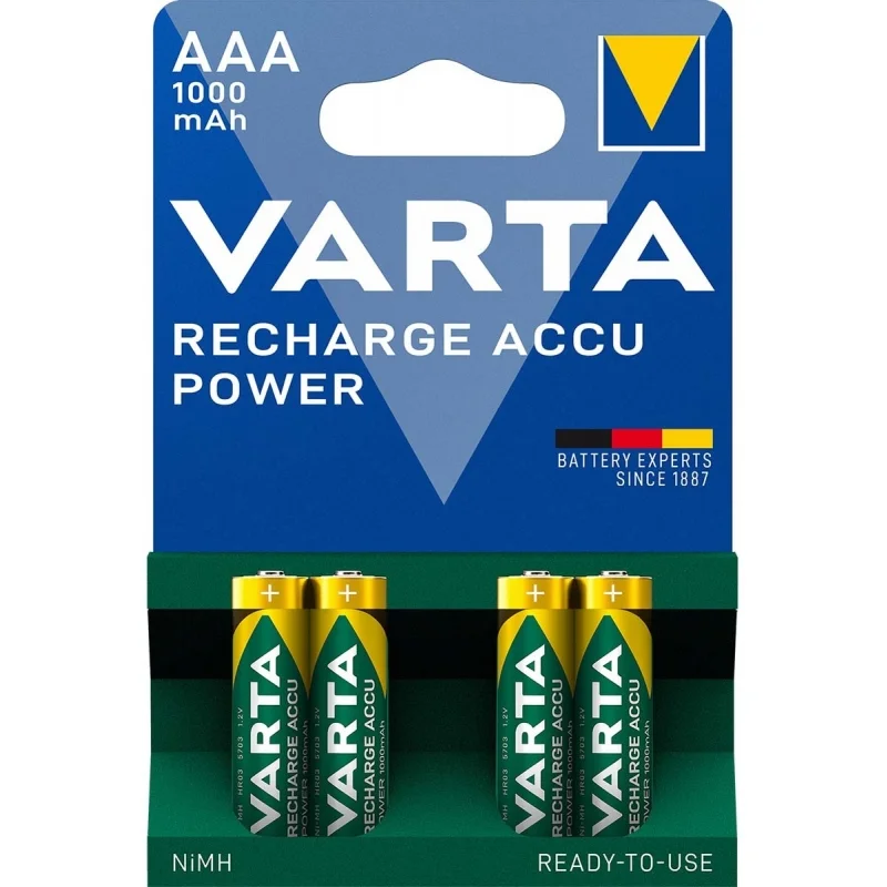 Batterie ricaricabili AAA