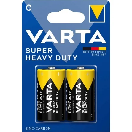 Varta C Zink-Kohlenstoff Batterien Super Heavy Duty (2 Stück) Varta C Zink-Kohlenstoff Batterien Super Heavy Duty (2 Stück)