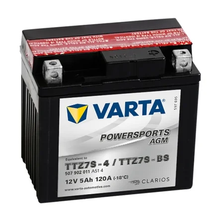 Batteria Varta YTZ7S-BS AGM 5Ah