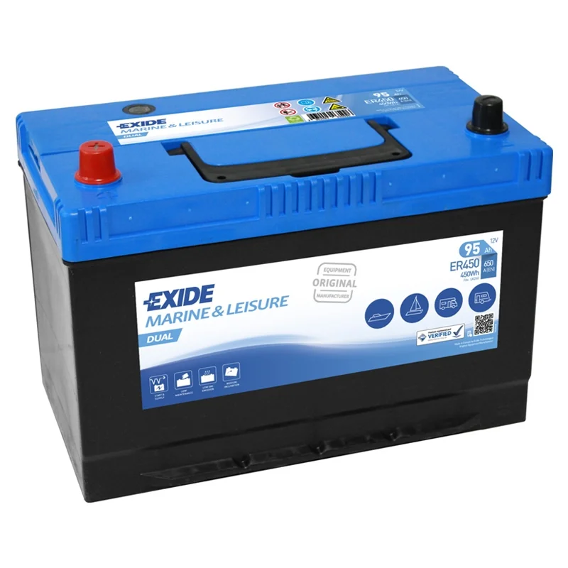 Batterie Exide ER450 Dual 95Ah