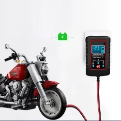 Batteria al piombo caricabatterie 6V e 12V 2A