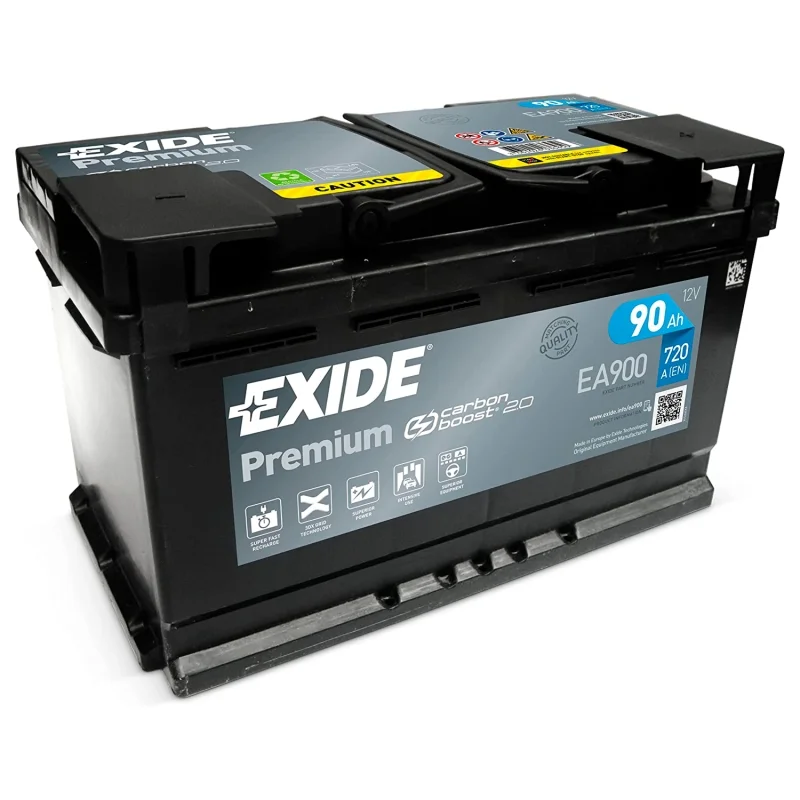 Batería Exide Premium EA900 90Ah