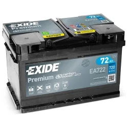 Batteria Exide Premium EA722 72Ah