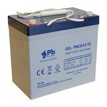 Blei-Säure GEL Batterie 12V 55Ah Blei-Säure GEL Batterie 12V 55Ah