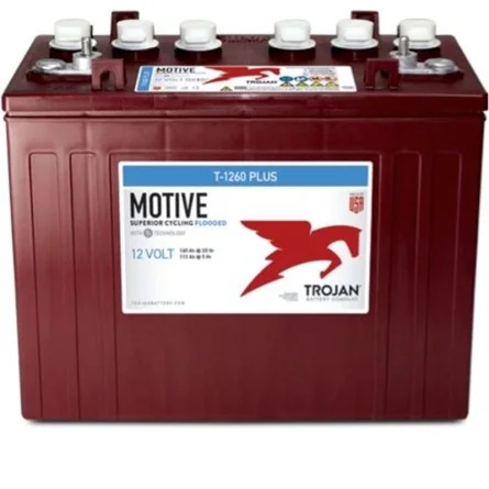 Batería Plomo 12V 140Ah Trojan Motive T-1260 Plus Batería Plomo 12V 140Ah Trojan Motive T-1260 Plus