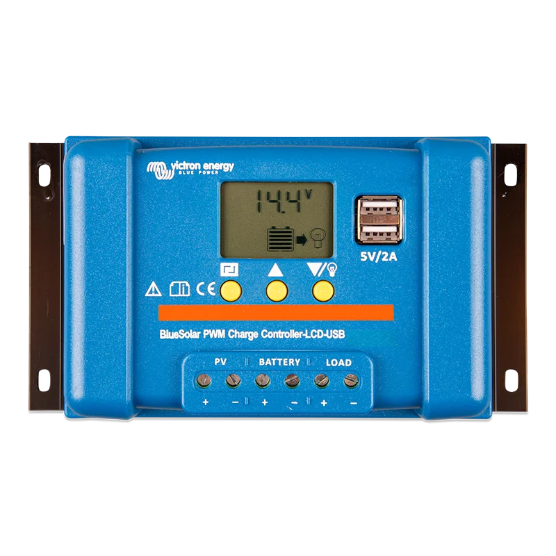 Regolatore di Carica Victron BlueSolar PWM-LCD & USB 48V 10A