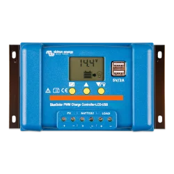 Regolatore di Carica Victron BlueSolar PWM-LCD & USB 48V 30A