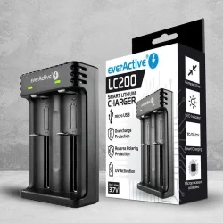 Caricabatterie everActive LC-200 Smart Lithium