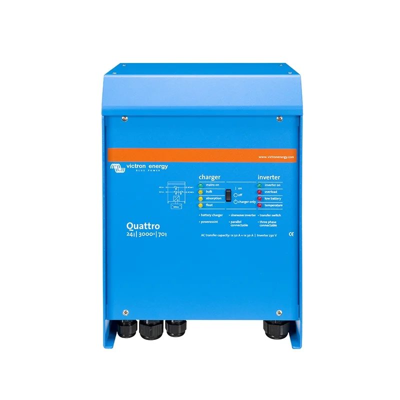 Victron Quattro 24/3000/70-50/50 230V Inverter Ladegerät