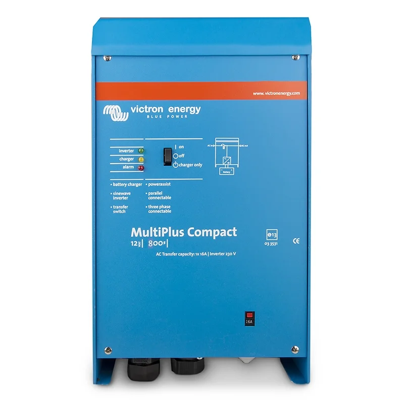 Inverter Caricabatterie Victron Compact Multiplus C 12/800-35/16
