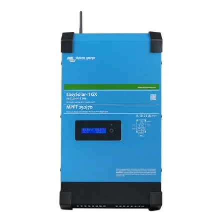 Inverter Caricabatterie e Regolatore di Carica Solare Victron EasySolar-II 24/3000-70/32 MPPT 250/70 GX (Soluzione All-in-One) Inverter Caricabatterie e Regolatore di Carica Solare Victron EasySolar-II 24/3000-70/32 MPPT 250/70 GX (Soluzione All-in-One)