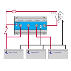 Victron Argodiode 140-3AC Batterietrennung für 3 140A-Batterien