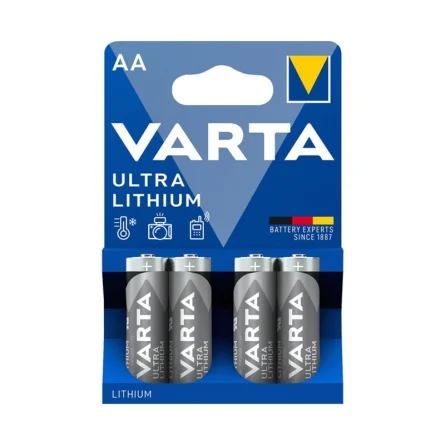 Lithium Batterien Varta AA Ultra Lithium (4 Stück) Lithium Batterien Varta AA Ultra Lithium (4 Stück)