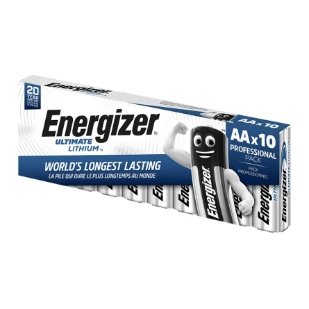 Pilas Litio Energizer Ultimate Lithium AA (10 Unidades) Pilas Litio Energizer Ultimate Lithium AA (10 Unidades)