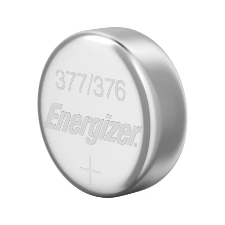 Pilas de Botón Óxido de Plata Energizer 377 376 (1 Unidad) | SR626SW | SR626W | SR66 | 377 | 376 Pilas de Botón Óxido de Plata Energizer 377 376 (1 Unidad) | SR626SW | SR626W | SR66 | 377 | 376