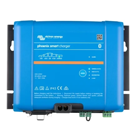 Caricabatteria Victron Phoenix Smart IP43 24V / 16A (1+1) Caricabatteria Victron Phoenix Smart IP43 24V / 16A (1+1)
