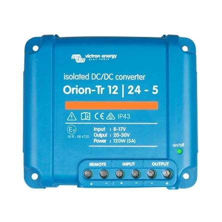 Convertidor DC-DC Aislado Victron Orion-Tr 12-24 5A (120W) Convertidor DC-DC Aislado Victron Orion-Tr 12-24 5A (120W)