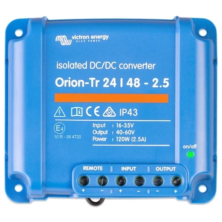 Victron Orion-Tr 24-48 2.5A (120W) Isolierter DC-DC-Wandler Victron Orion-Tr 24-48 2.5A (120W) Isolierter DC-DC-Wandler