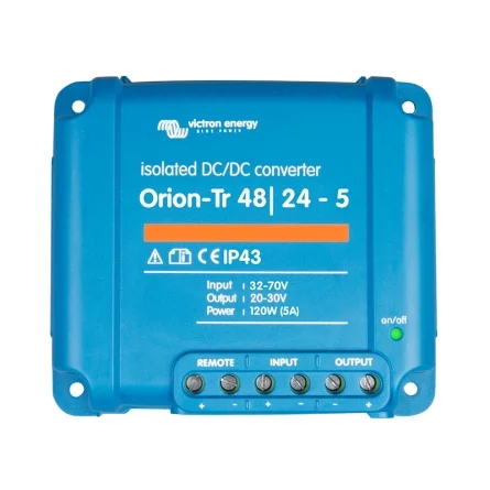 Victron Orion-Tr 48-24 5A (120W) Isolierter DC-DC-Wandler Victron Orion-Tr 48-24 5A (120W) Isolierter DC-DC-Wandler