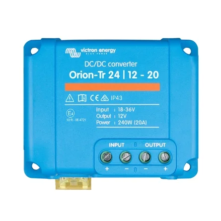 Victron Orion-Tr 24-12 20A (240W) Isolierter DC-DC-Wandler Victron Orion-Tr 24-12 20A (240W) Isolierter DC-DC-Wandler