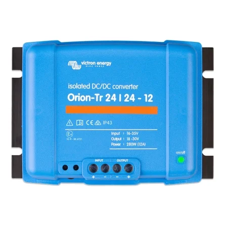 Convertidor DC-DC Aislado Victron Orion-Tr 24-24 12A (280W) Convertidor DC-DC Aislado Victron Orion-Tr 24-24 12A (280W)