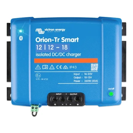Cargador DC-DC Aislado Victron Orion-Tr Smart 12-12 18A (220W) Cargador DC-DC Aislado Victron Orion-Tr Smart 12-12 18A (220W)