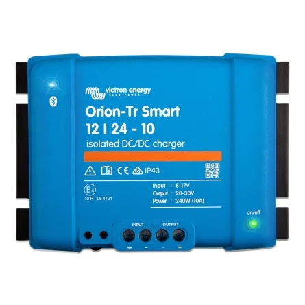 Cargador DC-DC Aislado Victron Orion-Tr Smart 12-24 10A (240W) Cargador DC-DC Aislado Victron Orion-Tr Smart 12-24 10A (240W)