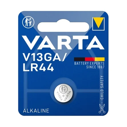 Batterie a Bottone Alcaline Varta V13GA LR44 (1 Unità) Batterie a Bottone Alcaline Varta V13GA LR44 (1 Unità)